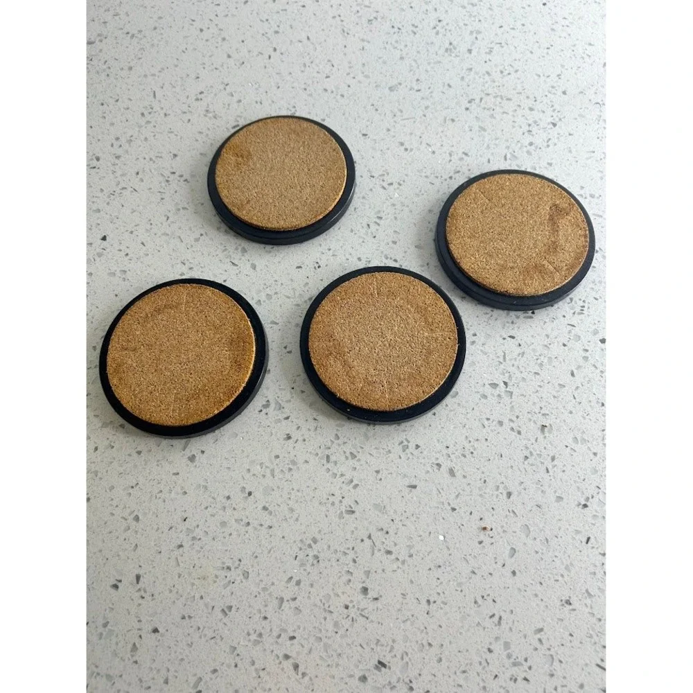 New York Giants NFL Football Helmet Coasters Set of 4‎ Round Cork Back
